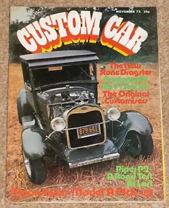 CUSTOM CAR Magazine Nov 1973 - CAPRI 180S, LAVERDA 750SF, RX4 COUPE, PIPER GT - Imagen 1 de 8