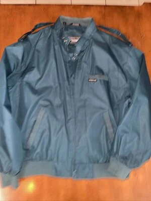 Members Only Classic Jacket/ Size Large Green Made In Hong Kong - Imagem 1 de 4