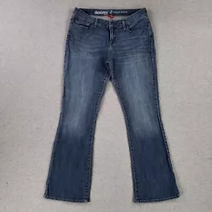 Levi's Denizen Totally Shaping Jeans Size 14 Bootcut Flap Pockets Lower Rise - Picture 1 of 9