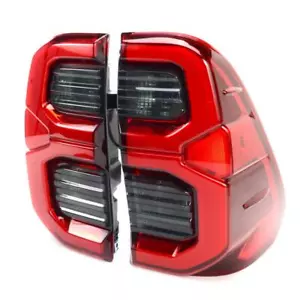 TAIL LAMP REAR LIGHT LED RED LENS SMOKE LR FOR TOYOTA HILUX REVO ROCCO SR5 16-21 - Picture 1 of 11