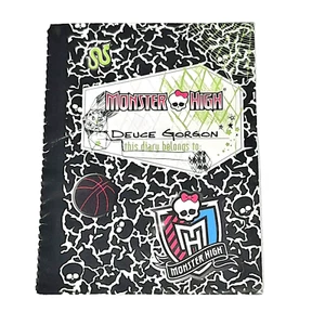 Monster High Diary Book Booklet Journal Deuce Gorgon - Picture 1 of 4