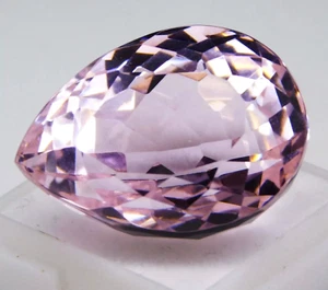 AAA+ Large  72.10 Ct. Pink Kunzite Pear Cut Loose Gemstone Gift for Women/Her - Picture 1 of 6
