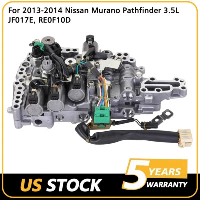 JF017E CVT Transmission Valve Body For 2012-14 Nissan Murano Pathfinder 3.5L OEM Foto 1 de 4