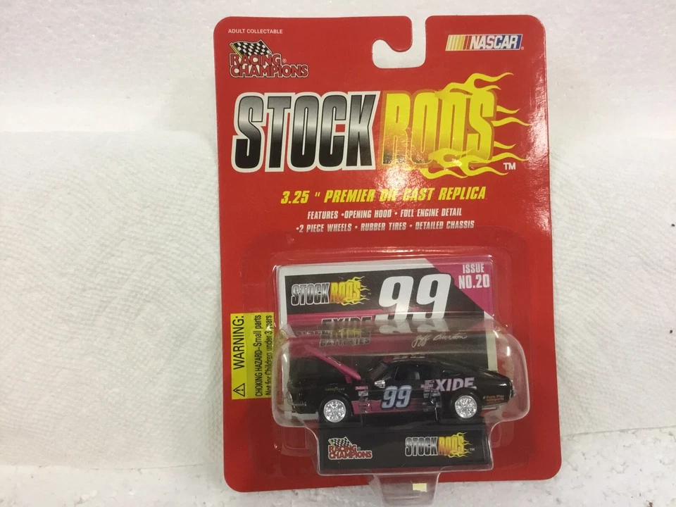 Jeff Burton Exude Baterías 1968 Ford Mustang Stock Rod Edición #20 Foto 1 de 1