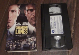 Changing Lanes VHS 2002 / COLOR / 98 MIN / STEREO Ben Affleck, Samuel L. Jackson - Picture 1 of 5
