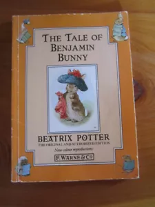 S/C BOOK THE TALE OF BENJAMIN BUNNY BEATRIX POTTER ** GREAT *** MUST SEE - Picture 1 of 2