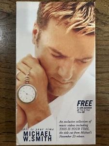 Michael W. Smith This Is Your Time VHS Christian CCM Music Videos Reunion - Picture 1 of 6