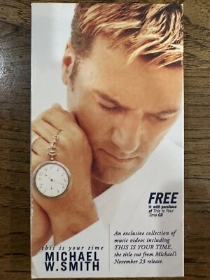 Michael W. Smith This Is Your Time VHS Christian CCM Music Videos Reunion - Image 1 of 4