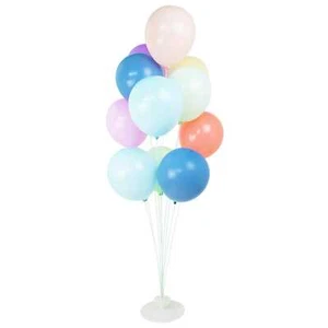 Plastic Balloon Tree Stand 100cm Holds 11 Balloons Birthday Party Feature Prop - Picture 1 of 6