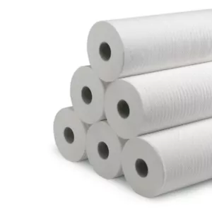6 ROTOLI CARTA LETTINO 60CM X 50MT LENZUOLINO MEDICO 2 VELI ESTETISTA - Imagen 1 de 1