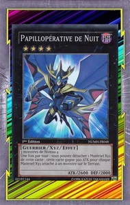 Night Papilloperative NUMH-FR048 Dark Warrior XYZ Level 4 Effect YGO - Picture 1 of 1