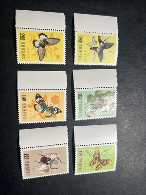 China Stamps 1183-1188. Butterflies. MNH, OG, VF - Image 1 of 2