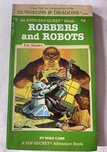Robbers and Robots Mike Carr Endless Quest,dungeons & Dragons #9 - Picture 1 of 6