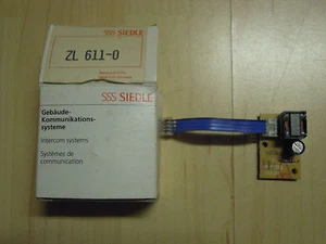 Siedle ZL 611-0 circuito stampato aggiuntivo nuovo confezione originale - Foto 1 di 1