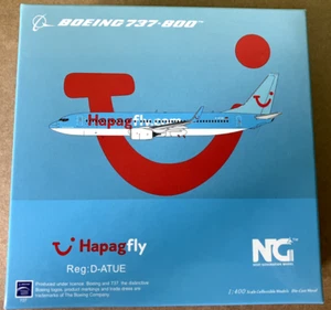NG Models Hapagfly 737-800/w D-ATUE 1/400 NG58017 - Foto 1 di 7
