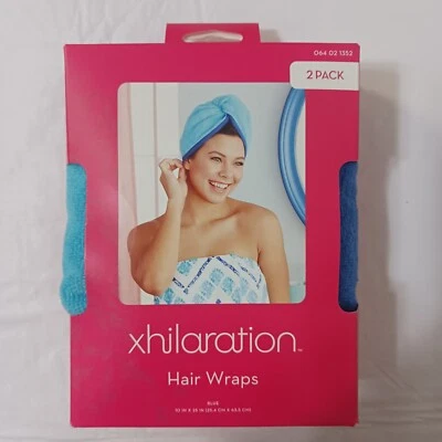Xhilaration Hair Wraps Cool Tone Blue 2 Pack New - Image 1 of 4