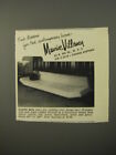 1954 Maurice Villency Cuddle Sofa Ad - Fine designs for the contemporary home