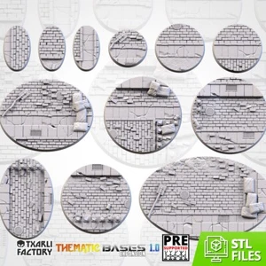 Glass Xenos Bases - Circle(x24)/Thematic Base/3Dprinted/Wargaming/Txarli - Bild 1 von 1