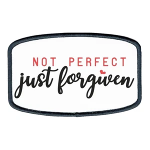 Hat Patch Not Perfect Sublimation DYI Fabric Patch Glue Iron On Sew - Picture 1 of 2