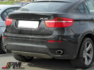 Cubierta difusora de fibra de carbono estilo OE 2007-2013 BMW E71 X6 SUV solo levadizo - Imagen 1 de 2