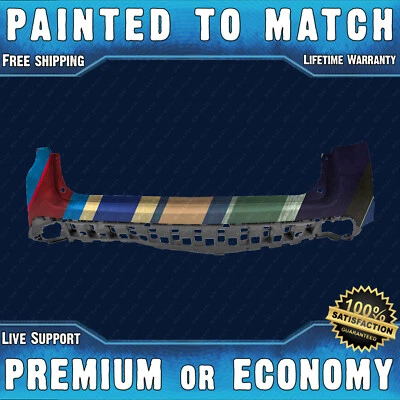 NEW Painted To Match - Rear Upper Bumper for 2014-2019 Toyota Highlander 14-19 Foto 1 de 4