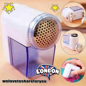 ELECTRIC LINT REMOVER Fuzz Off Bobble Fabric Clothes Dust Bubble Shaver Fluff FP - Picture 1 of 7
