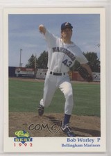 1992 Classic Best Bellingham Mariners Bob Worley #17