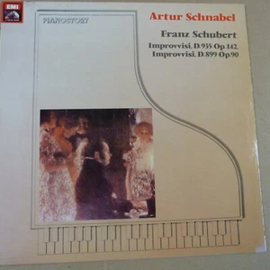 LP vinyl record SCHUBERT improvvisi Op 142 + 90, Artur Schnabel 1953 EMI - Bild 1 von 4