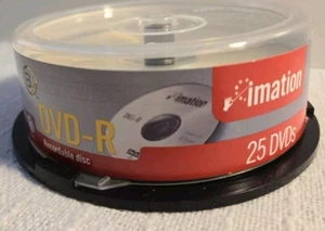  Imation Recordable DVD DVD-R 20-Pack 4.7GB  - Picture 1 of 8