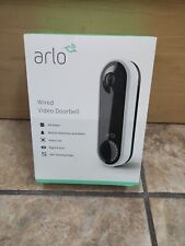 NEW Arlo AVD1001-100NAS Wired HD Video Doorbell 