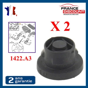 2X Silent-Bloc circuit admission air filtre support 1422.A3 Prévu Pour 1.6 HDI - Imagen 1 de 7