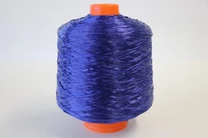 T11 3000m / 400g BAST SAPHIRBLAU SEIDENGLANZ (7) VISKOSEBAST EDELBAST BASTELBAND - Bild 1 von 1