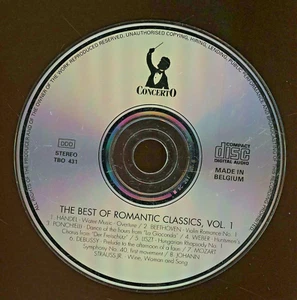 The Best of Romantic Classics Vol 1 CD 8 Titles in U.S. B1-A7 - Imagen 1 de 4