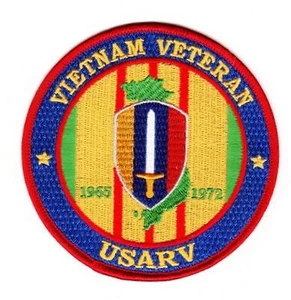 Parche de 4" USARV Vietnam Veteran - Imagen 1 de 1