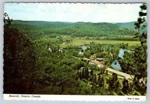 Panoramic View From The Eagle’s Nest, Bancroft Ontario, Aerial View Postcard #1 - Picture 1 of 2