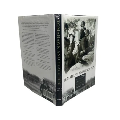 SIGNED Tomahawk and Peace Pipe The 179th Infantry Regiment Oklahoma by Penn Rabb Foto 1 de 4