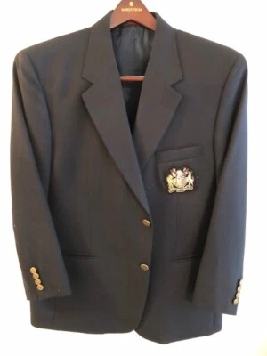 Traje/chaqueta deportiva Club Room by Charter club lana 42S Foto 1 de 4