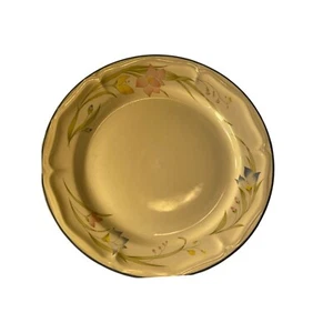 Plato de Cena Jardín Francés Gres Genuino 10 1/2" Vajilla Floral Vintage - Imagen 1 de 8