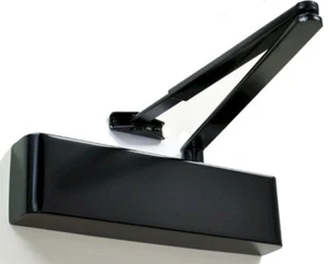 RUTLAND Fire Rated TS.9205 Door Closer Size EN 2-4 W/ Backcheck | Black - Picture 1 of 3