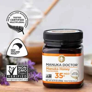 MANUKA DOCTOR - MGO 35+ Miel de Manuka Multifloral 100% Pura 08/2027 - Imagen 1 de 9