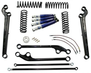 Jimny 3" / 75mm Black Raptor Premium Full Suspension Lift Kit with bushes RHD - Picture 1 of 4