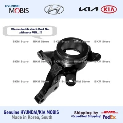 Genuine 517152C100 Front LH Knuckle for Hyundai Tiburon 2003-2004 - Image 1 of 4