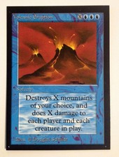 Volcanic Eruption (#2) Collectors' Edition CE MTG Magic the Gathering