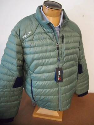 RLX Ralph Lauren Performance Fabric Lightweight Puffer Jacket NWT XXL $298 Green - Image 1 of 4