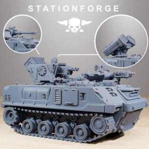 Socratis Predator Tank/TTRPG/Wargaming/Grim Dark Tank/3Dprint/Station Forge - Foto 1 di 6
