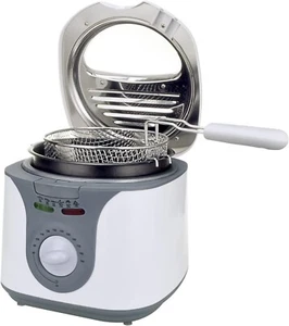 Augosma Mini Fritteuse Mit öl | 1200-1450W l Kapazität: 2 Liter l Sichtfenster l - Bild 1 von 2