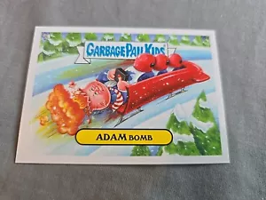 Adam Bomb 66a 2014 Garbage Pail Kids Olym-pics GPK Sticker Card - Picture 1 of 2