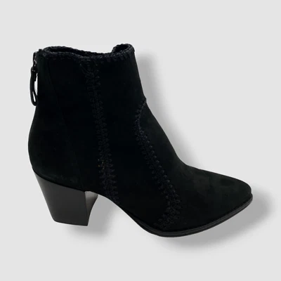 $750 Alexandre Birman Para Mujer Negro Benta Piezas Botín Bota Zapatos Talla 39.5 Foto 1 de 4