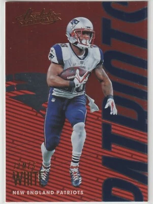 2018 Panini Absolute - JAMES WHITE - #67 - New England Patriots - Image 1 of 2