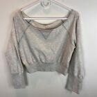 NWT Truly Madly Deeply Anthropologie Cropped Sweatshirt Sz M